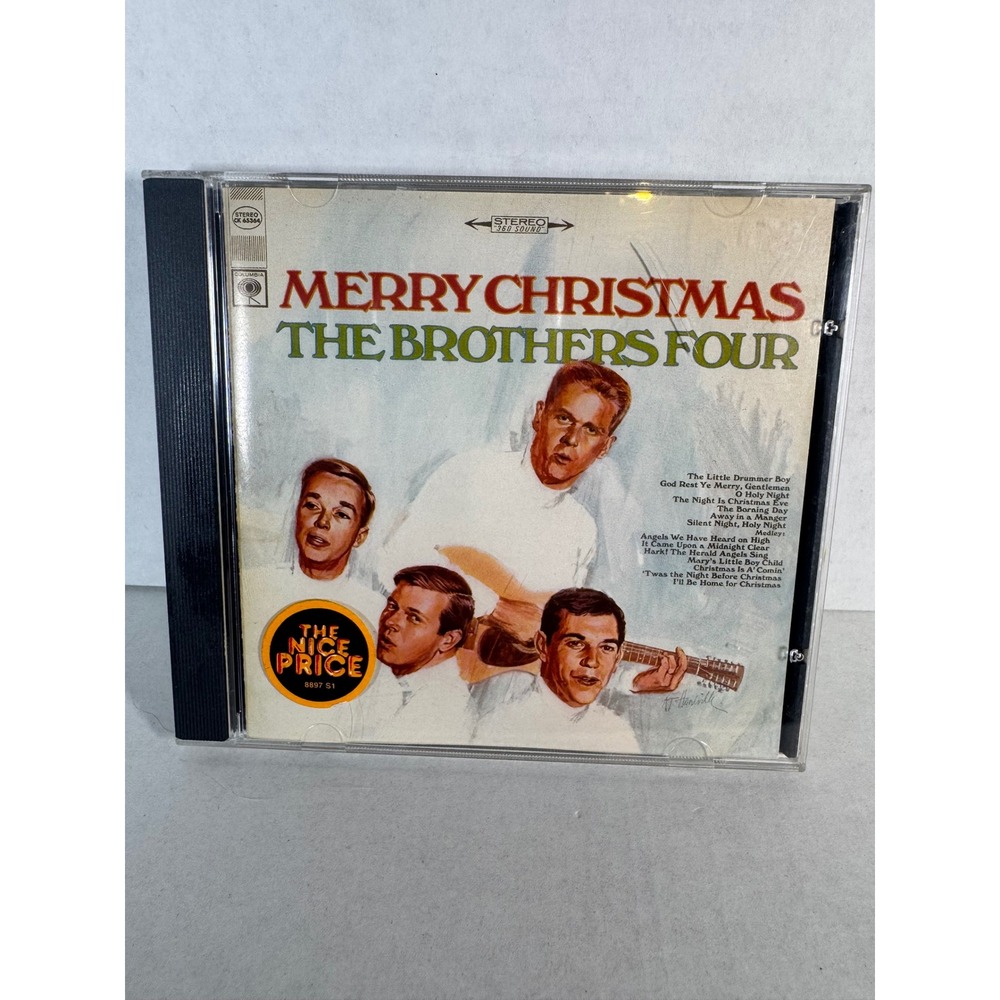 The Brothers Four Merry Christmas Audio CD Columbia Legacy Folk Holiday CK 65364